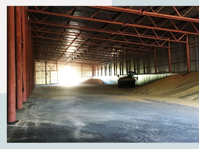 Строительство зернохранилищ в Ирбите