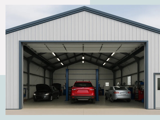 Ангары из сэндвич панелей от 660 руб. в Ирбит