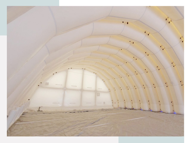 Пневмокаркасные ангары в Ирбите