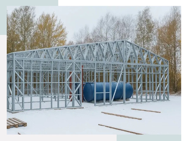 Металлические ангары в Ирбите