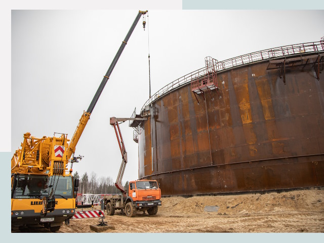 Монтаж резервуаров в Ирбите от 660 руб. за м³